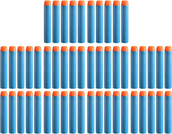 Пули Нерф Элит 2.0 набор 50 штук Nerf Elite 2.0 50-Dart Refill Pack Оригинальные стрелы Hasbro | Зображення 2
