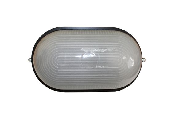 Светильник НПП1201 100W E27 IP65 овал черный Ny95001186 | Зображення 2