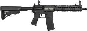 Страйкбольна гвинтівка Evolution Recon Superlite MK18 Mod 1 10.8 Carbontech AEG 6 мм Black