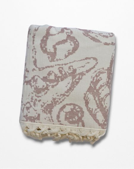 Полотенце пляжное пештемаль Pupilla 90 х 170 см, Lagun Gul