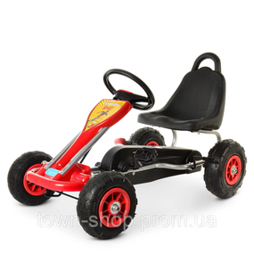 Велокарт детский Bambi kart M 1564-3 ручной тормоз