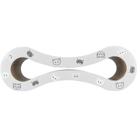 Дряпка Trixie для котів Хвиля Mimi з котячою м ятою картон 48х16х22 см | Зображення 1