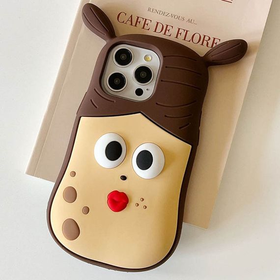 Силіконовий чохол Funny 3D для Apple iPhone 12 Pro Max (6.7") | Зображення 1