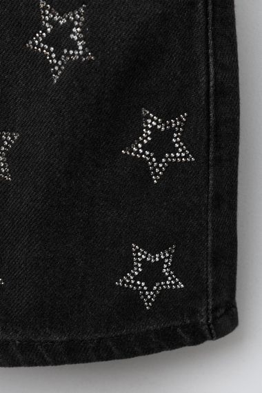 Підліткова джинсова спідниця для дівчинки Zara 164 см Чорна (26021709F) | Зображення 2