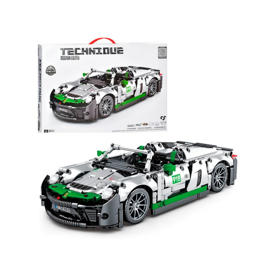 Дитячий конструктор для хлопчика Машина Bambi  1016 деталей Ігровий конструктор для дітей від 6-ти років Авто