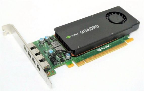 Дискретна відеокарта nVidia Quadro K1200, 4 GB GDDR5, 128-bit / miniDP б/в