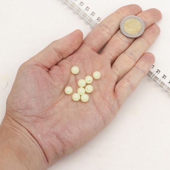 Декоративні намистинки для творчості Флуоресцентні Dom Busin УТ100014159 в упаковці 85 шт | Зображення 3