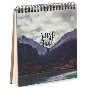 Скетчбук Just feel 17x18 см (BDK_17A078)