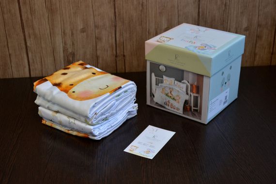 Постільна білизна для новонароджених First Choice Baby Digital Satin 100х150 см. Riley | Зображення 1