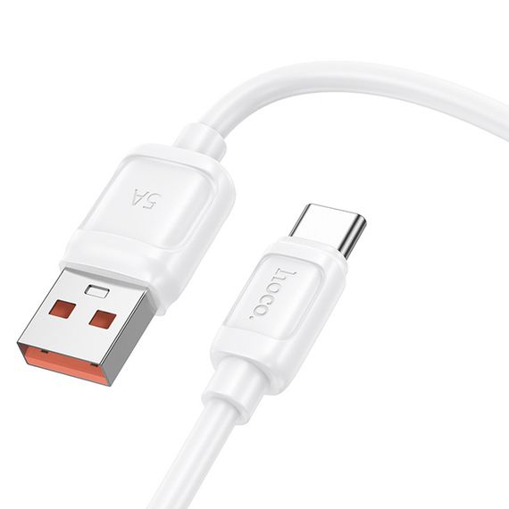 Дата кабель Hoco X115 Surpass USB to Type-C 100W (1m) White | Зображення 2