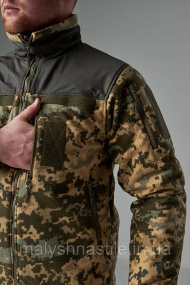 Кофта флісова "KIBORG" Military GEN I Піксель ЗСУ | Зображення 6