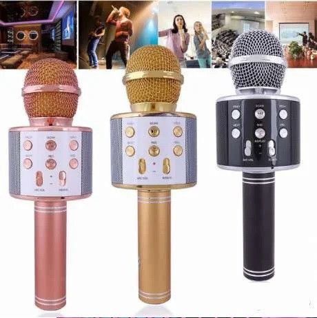 Караоке мікрофон Bluetooth бездротовий ( FM+SD) EL-858 | Зображення 2