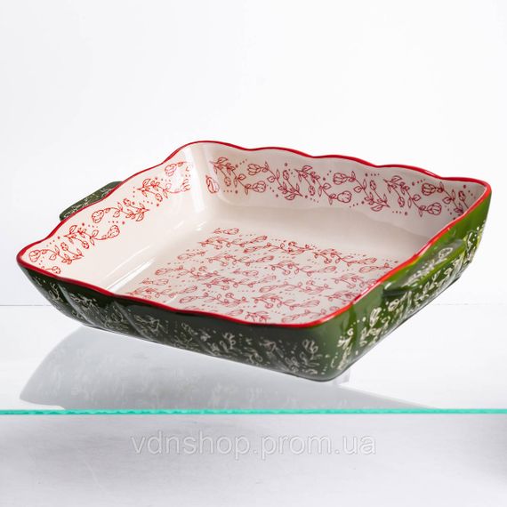 Форма для запікання та сервірування Vintage Прямокутна з ручками HM05-12 | Зображення 2