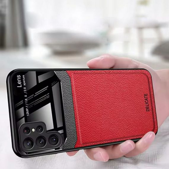 Чохол бампер DELICATE на Samsung Galaxy S23 Ultra колір Червоний | Зображення 1