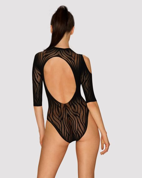 Боди Obsessive B130 Черный S/M/L | Зображення 1