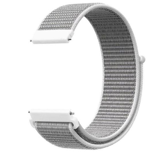 Нейлоновий ремінець Primo для годинника Xiaomi Huami Amazfit Bip / Amazfit GTS - White | Зображення 1