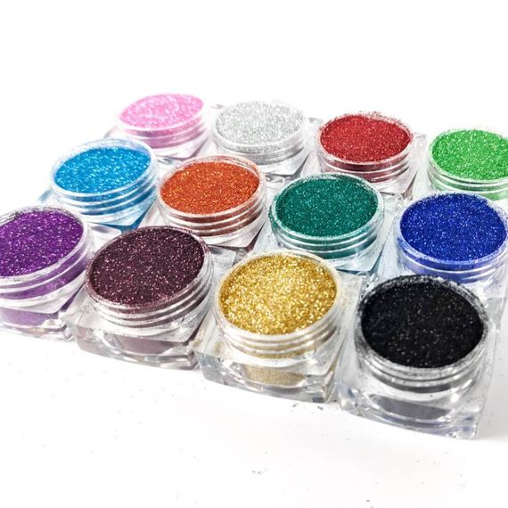 Набор глиттера для био-тату "№1 базовый" gliset-1 | Зображення 1