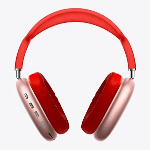 Бездротові навушники Bluetooth P9 STEREO. Колір: червоний | Зображення 8