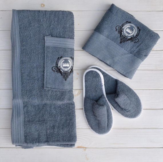 Набор мужской Fakili Sauna С темно-серый | Зображення 1