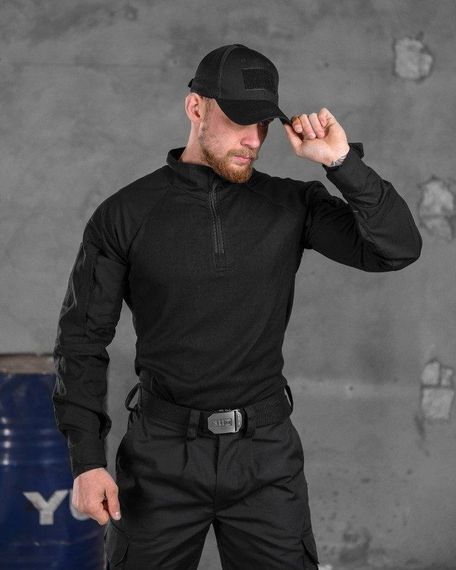 Тактичний костюм squad black + бейсболка у подарунок ВТ6596 | Зображення 7