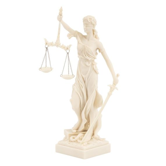 Інтер'єрна статуетка Lady Justice 30,5 х8 см