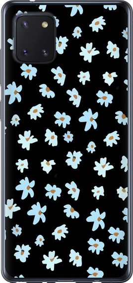 Чехол на Samsung Galaxy Note 10 Lite Цветочный "4900u-1872-17620"