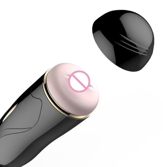 Мастурбатор з вібростимуляцією FOXSHOW Vibrating Masturbation Cup USB 7 + Interactive Function, BS6300033 Sex Aura | Зображення 6