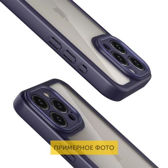 TPU чехол Transparent + Colour 1,5mm для Apple iPhone 16 (6.1") | Зображення 1