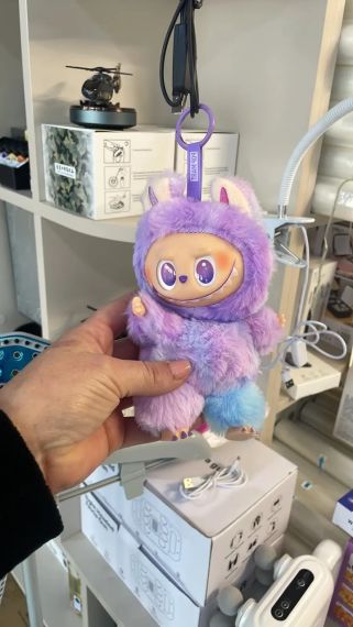 Мягкая фигурка игрушка-сюрприз Labubu Лабубу – брелок 16 см брелок на сумку | Зображення 6