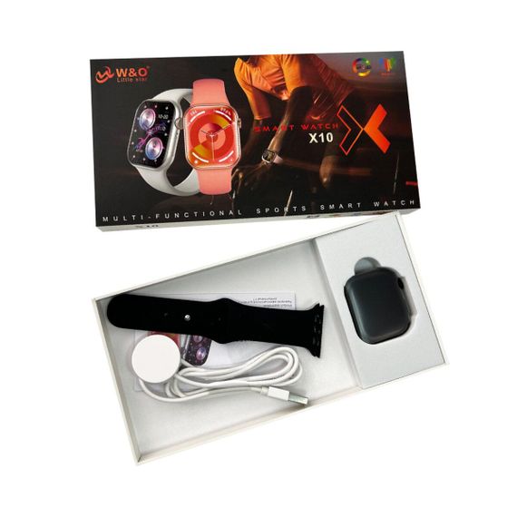 Смартгодинник W&O X10 Amoled+IP67 Black | Зображення 6