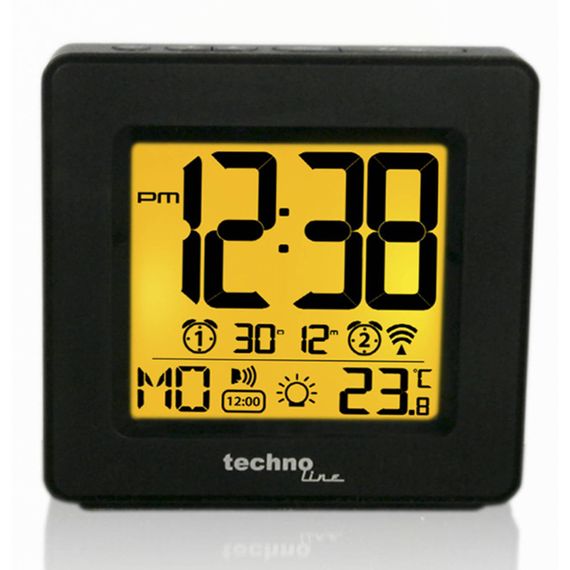 Годинник настільний Technoline WT330 Black (WT330) | Зображення 1