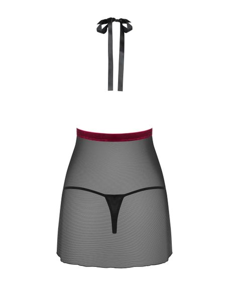 Сорочка бебі-дол Obsessive Rossita babydoll Чорна S/M | Зображення 6