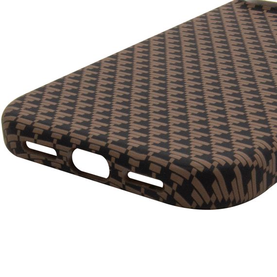 Чохол TPU+PC KVZV Triangular Pattern with Magnetic Fit для Apple iPhone 17 Pro Max / 18 Pro Max 6.9 Khaki | Зображення 4