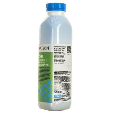 Тонер HP CLJ 1500/3000/4600/CP1215) CYAN 250г Patron (HCS-A-C-250) | Зображення 1