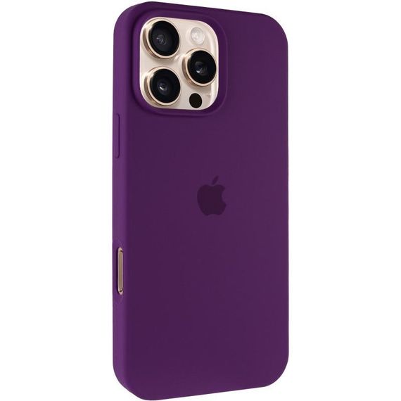 Чохол Silicone Case Full Protective (AA) для Apple iPhone 16 Pro Max (6.9") Фіолетовий / Amethyst