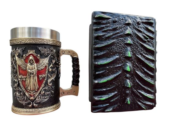 Подарунковий набір Кухоль 3D Архангел і Блокнот 3D «Око Лісового Дракона» | Зображення 1