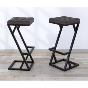 Стул барный Loft Design BS-2 soft коричневый