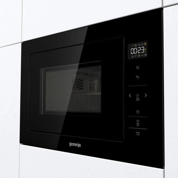 Встраиваемая микроволновая печь Gorenje BM251SG2BG 25 л черная | Зображення 5