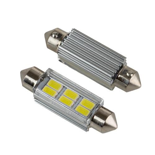 Лампа PULSO/софітні/LED SV8.5/T11x41mm/6 SMD-5730/9-18v/130Lm | Зображення 1