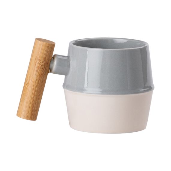 Чайный набор на 6 персон с бамбуковой подставкой серый HP-15-22 | Зображення 2