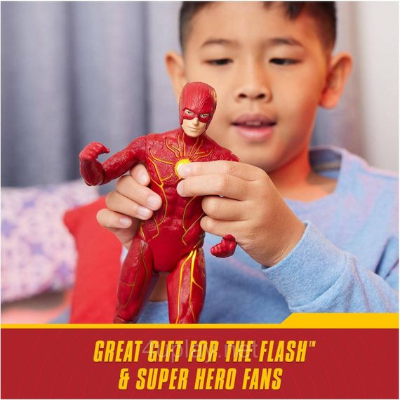 Игровая фигурка Флэш 30см со светом и звуками Оригинал DC Comics Speed Force The Flash Action Figure | Зображення 8