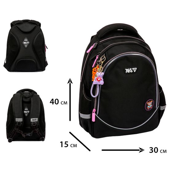 Рюкзак школьный YES S-116М Glow in Style 550501 18 л | Зображення 2