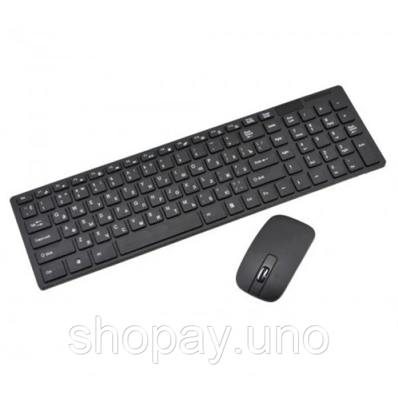 Бездротова клавіатура Keyboard+мишка wireless k06 | Зображення 1
