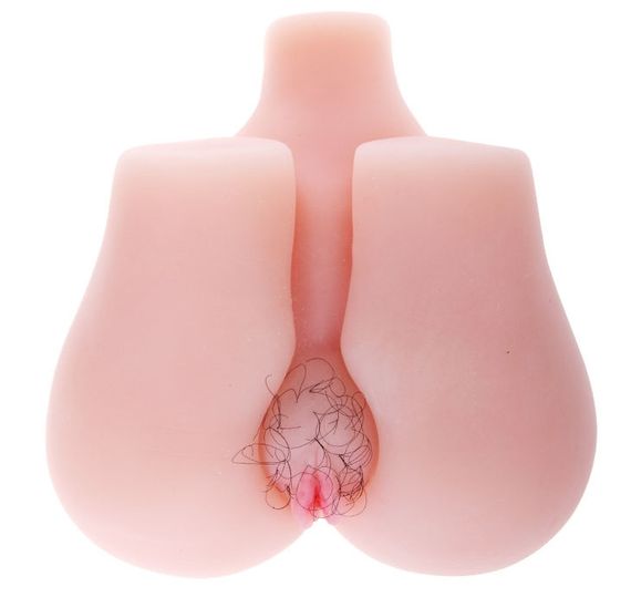 Мастурбатор вагина и анус с вибрацией Soft and smooth pussy and ass hole , BM-009113 Sex Aura | Зображення 4