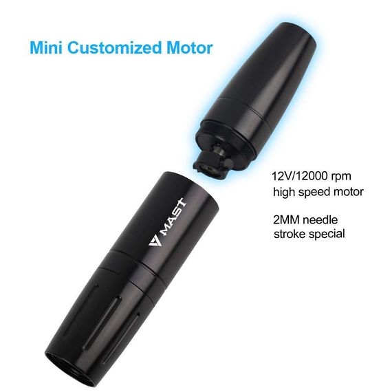 Роторная тату-машинка Mast Magi Pen для перманента, татуажа, микропигментации, тату-ручка для бровей, губ, век | Зображення 8