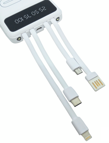 Power Bank 18000 mAh 2,1А реальна ємність PZX C163 заряджання зовнішній акумулятор павербанк сертифікований | Зображення 4