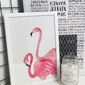 Постер в рамці Flamingo 15x21 см, A5 (WMT5_EX021)