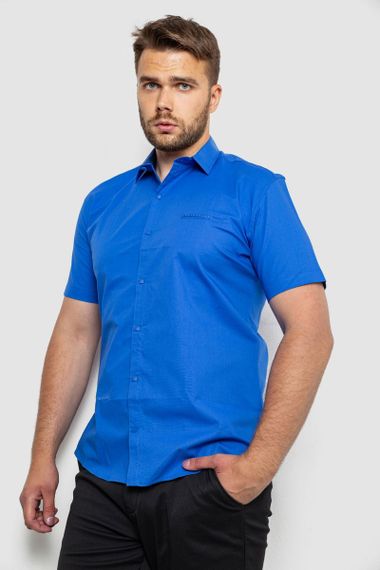 Рубашка мужская классическая  -уценка, цвет электрик, 214R7115-U-1 | Зображення 2
