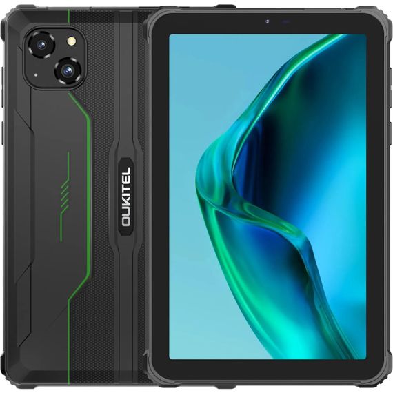 Планшет Oukitel RT3pro 8” HD / 4GB/128GB / G81 / 5150mAh / 16+8Мп / IP69K / LTE Green | Зображення 4