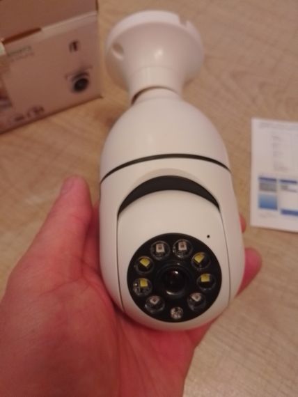 Камера wi-fi видеонаблюдения от патрона 220 в | Зображення 6